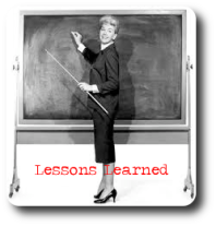 Lessons Learned CE