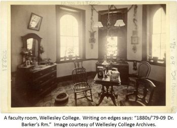 faculty room Wellesley