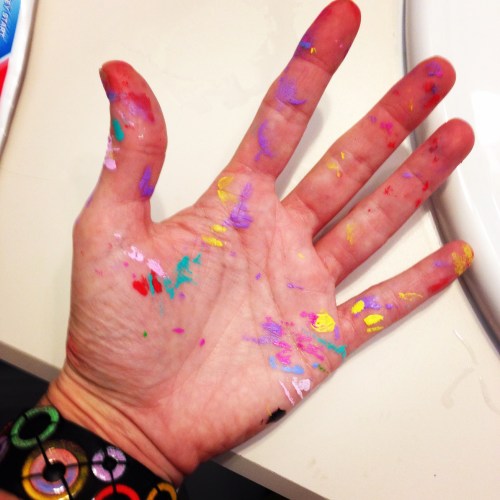 Thank goodness it's acrylic.